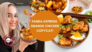 Panda Express ORANGE CHICKEN RECIPE! at home and even better