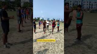 Dream Fouji Academy Students Morning Time Practice #shorts