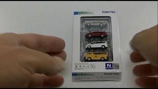 【ジオコレ】ザ・カーコレクション 基本セット N1 【Nゲージ 縮尺模型】