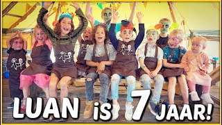 iNDiANEN VERJAARDAGSFEESTJE VAN LUAN ( 7 jaar) 🎊 | Bellinga Familie Vloggers #1457