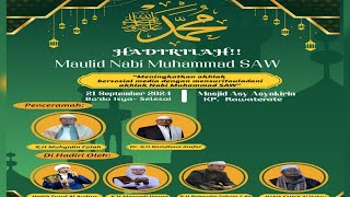 🔴LIVE | Maulid Nabi Muhammad SAW | 21-09-2024 | Masjid Asy-Syakirin, Rawaterate - Jaktim