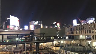 【渋谷の日常】渋谷の大型ビジョンのビル群！巨大広告エキシビジョン群！