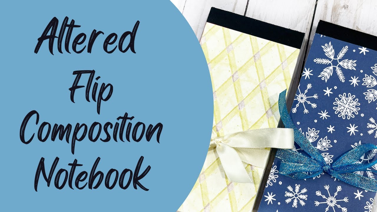 Altered Flip Composition Notebook Youtube