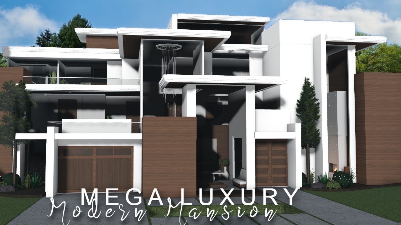 Luxury Modern Mansion Bloxburg