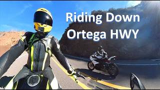 Riding Down Scenic Ortega Highway to San Juan Capistrano