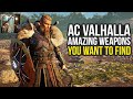 Assassin's Creed Valhalla Best Weapons You Want To Find (AC Valhalla Best Weapons)