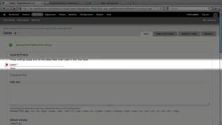 65. How to add and configure a date field (a Drupal how-to)