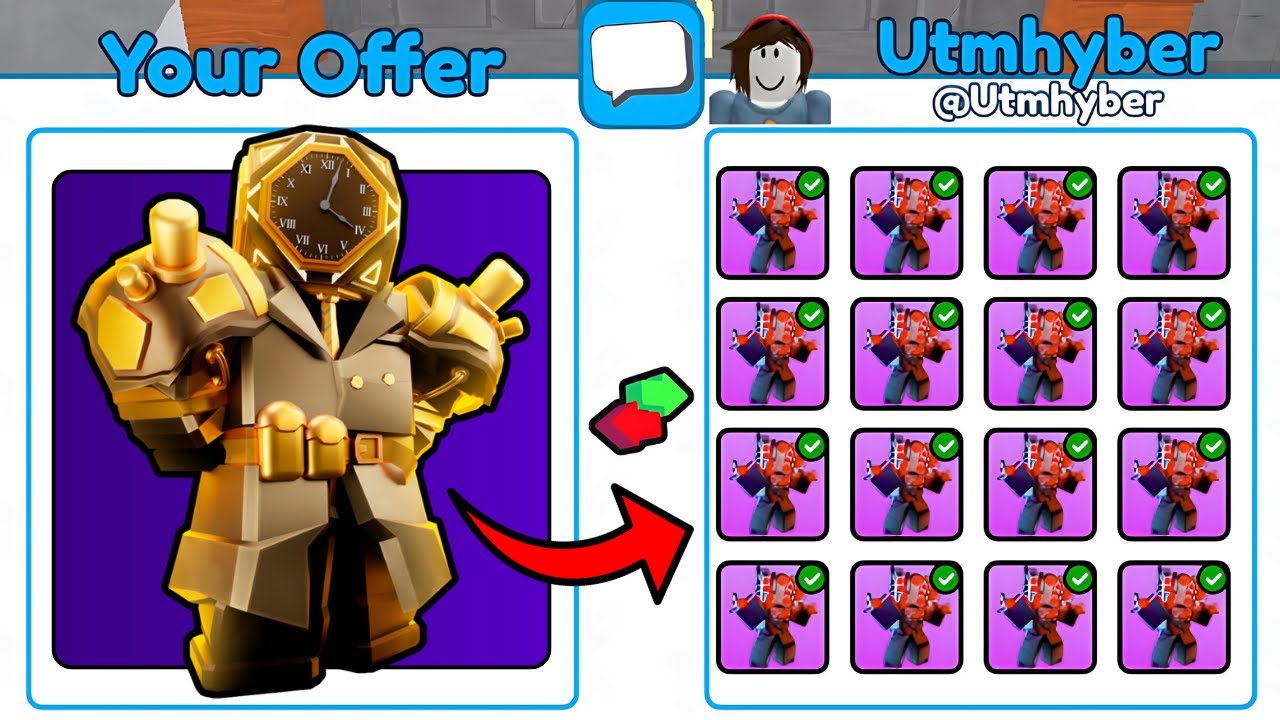 INSANE OFFERS FOR GOLDEN FUTURE LARGE CLOCKMAN (Toilet Tower Defense ...