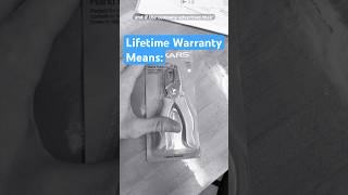 What does “Lifetime Warranty” tell you about a design?  Good Quality?