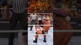 The Rock vs Indian Female Wrestler 🇳🇪 WWE Money In The Bank 2023 Highlights #shorts
