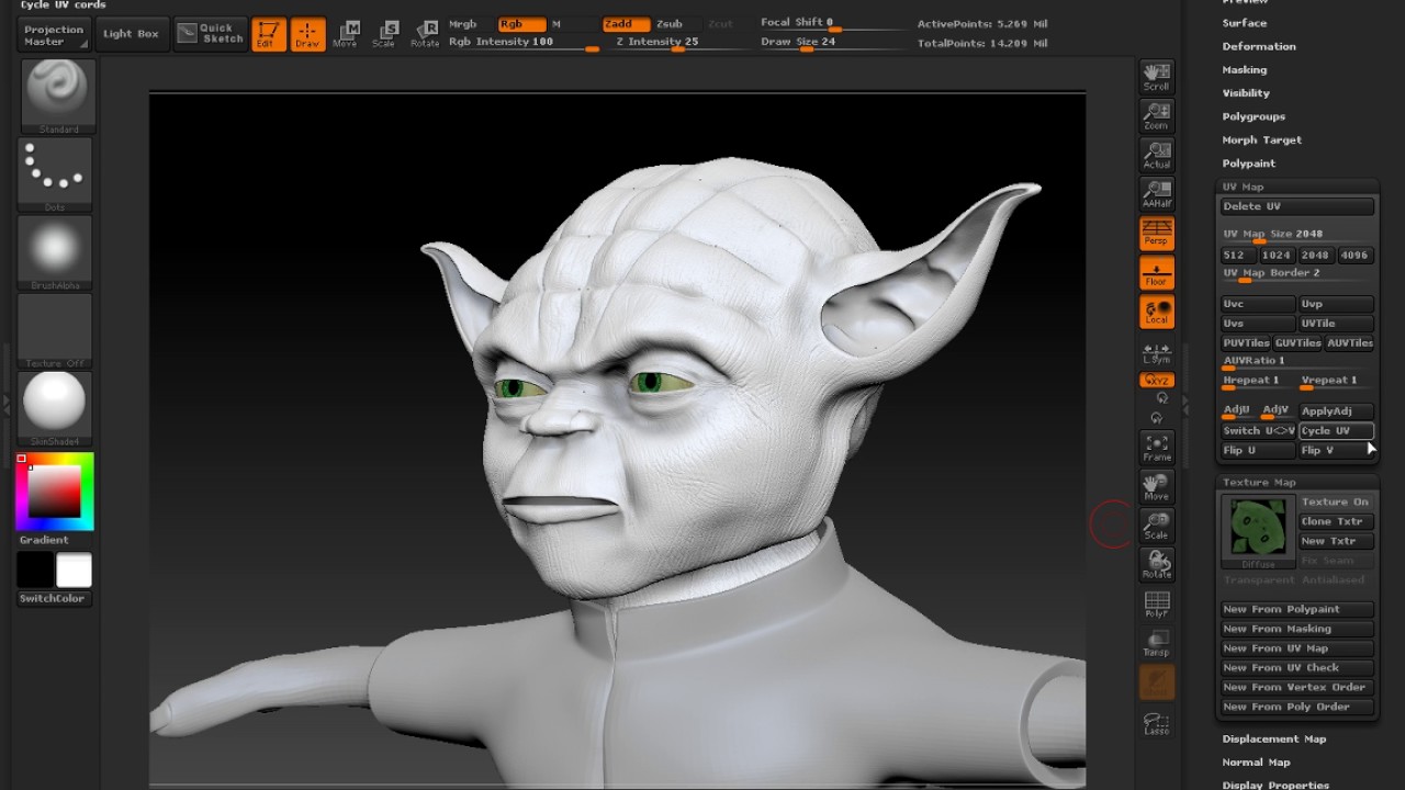 Zbrush Basic Tutorials Introduction To Zbrush For Beginners