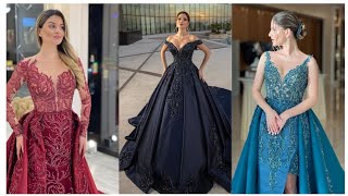 Coloured wedding dresses|| black blue red wedding dresses 2025