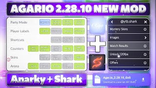 AGARIO 2.28.10 MOD MENU - AGARIO ZOOM AND MACRO TUTORIAL - AGARIO MOD MENU 2025 (AGARIO MOBILE)