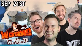 Sips Plays Worms WMD w/Hatfilms! - (21/8/23)