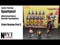 Army Painter Speedpaint Metallics Set Review - Part 2. And How to Paint Spartans from Hail Caesar!