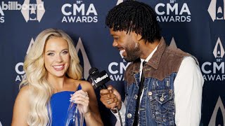 Megan Moroney On Winning Best New Artist \u0026 Best Advice From Kenny Chesney | CMA Awards 2024