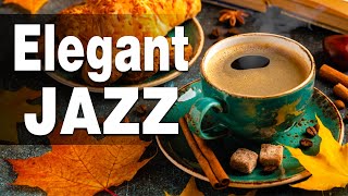 Elegant Jazz Piano Music ☕ Delicate October Jazz and Smooth Autumn Bossa Nova Music for Relax