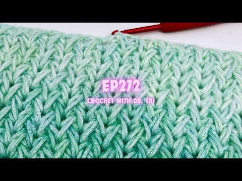 Ep272 Crochet Feather Stitch Pattern Tutorial Youtube