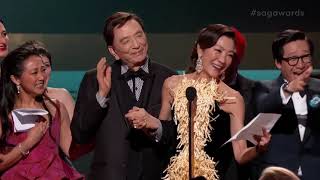 Everything Everywhere All at Once: Award Acceptance Speech | 29th Annual SAG Awards