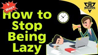 How to Stop being Lazy - with John Sonmez from Bulldog Mindset