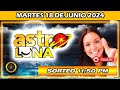 Resultado ASTRO LUNA del MARTES 18 de Junio del 2024 #superastro #astroluna