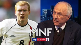 Sven-Göran Eriksson explains why he played Paul Scholes out wide for England