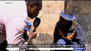 Booysens informal settlement residents count their losses after devastating fire