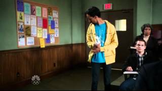 Community S03E22 Evil Abed possesses Lame Abed 1a