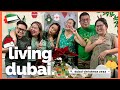 LIVING DUBAI 🧡 CHRISTMAS CELEBRATION IN DUBAI (with family)   || Me, myself & Irish