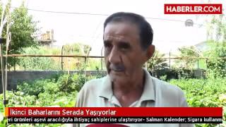 İkinci Baharlarını Serada Yaşıyorlar