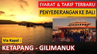 WAJIB TAU SEBELUM KE BALI !!! PENYEBERANGAN KETAPANG GILIMANUK BALI