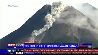 Gunung Merapi Terus Semburkan Awan Panas