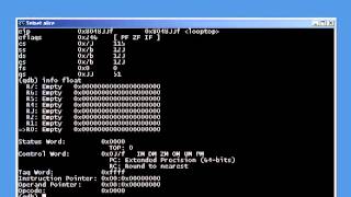 Assembly Language Training: Part 10 (2 of 4) - Debugging (The Linux Debugger)