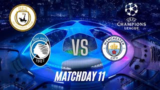 ATALANTA vs  MANCHESTER CITY