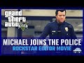 GTA V - Michael joins the police!