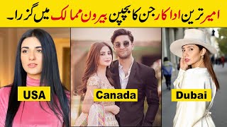 Pakistani Actors & Actresses who Spent their Childhood Abroad