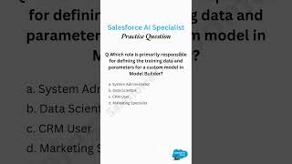 Salesforce AI Specialist 100 Practice Question | Salesforce Dome