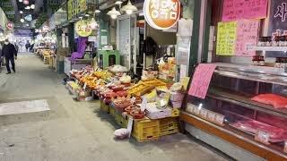 대전 도마 시장 둘러 봅니다 대전 전통시장 대전 시장 먹거리 대전 여행  Daejeon Travel Doma Market Walking tour  KOREA 4K