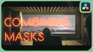 Combining Different Masks | DaVinci Resolve 18.5 |