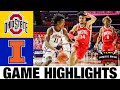 #13 Illinois vs Ohio State Highlights | NCAA Men's Basketball | 2024 College Basketball