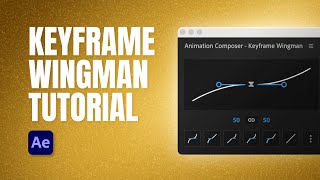 Keyframe Wingman - Plugin for After Effects Tutorial