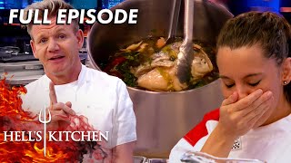 Hell's Kitchen Season 15 - Ep. 3 | Fish Head Soup Punishment Turns Stomachs |  E