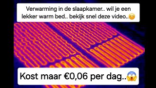 Deze verwarming kost bijna niets..  dit had ik 10 jaar eerder moeten weten..😱