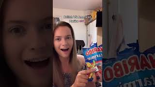 British VS American Haribo 🇬🇧🇺🇸 #american #british #tastetest #foryou #foryoupage #viral #trending