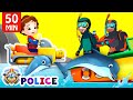 ChuChu TV police saving the dolphins - Underwater Episode + More Fun Stories for Children