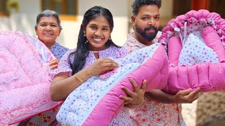 Home 🏠 Unbox New Born Box സിമന്തം കഴിഞ്ഞു ഇനി കുഞ്ഞ് വാവക്ക് വേണ്ടി 😍 Ceremony