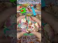 TikTok Guess The Color Plaster Clay Cracking Slime. Satisfying Relaxing Video Numberblocks