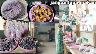 bikin jualan sedikit atau banyak repot dan capek nya sama