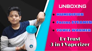 Dr Trust (USA) 3 in 1 Nano Steamer Unboxing || This is Pranay