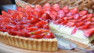 Клубничный тарт с заварным кремом 🍓 Вкусно… не то слово!